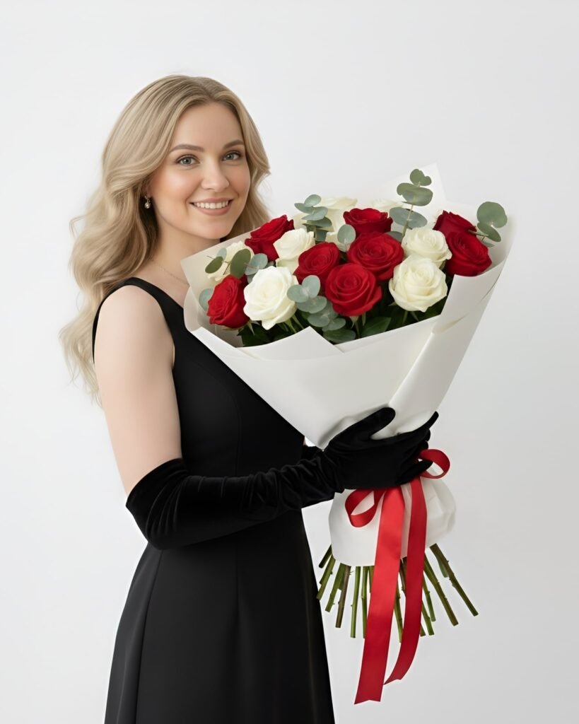 The London Bloom signature rose bouquets for luxury London gifting