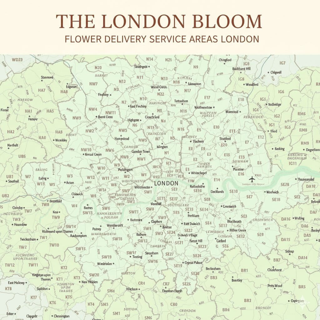 flower delivery areas london The London Bloom